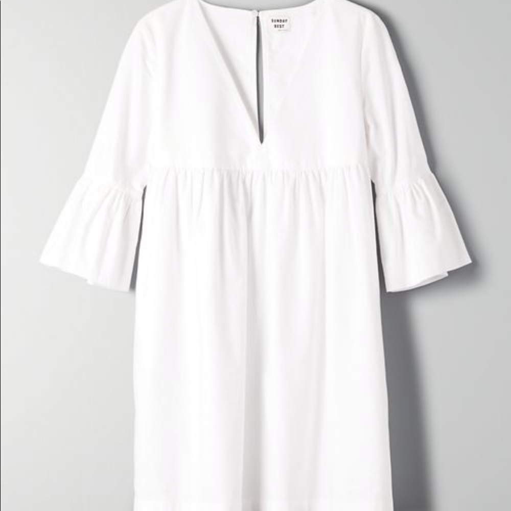 sunday best white dress